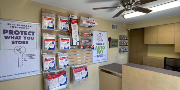 Packing supplies available at Key Storage - Indian School in Phoenix, Arizona,