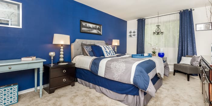 Bedroom at Henson Creek Apartment Homes