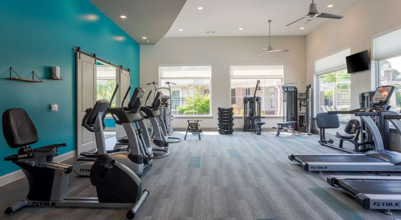 Fitness Center at The Banks at West Fork in Murfreesboro, Tennessee