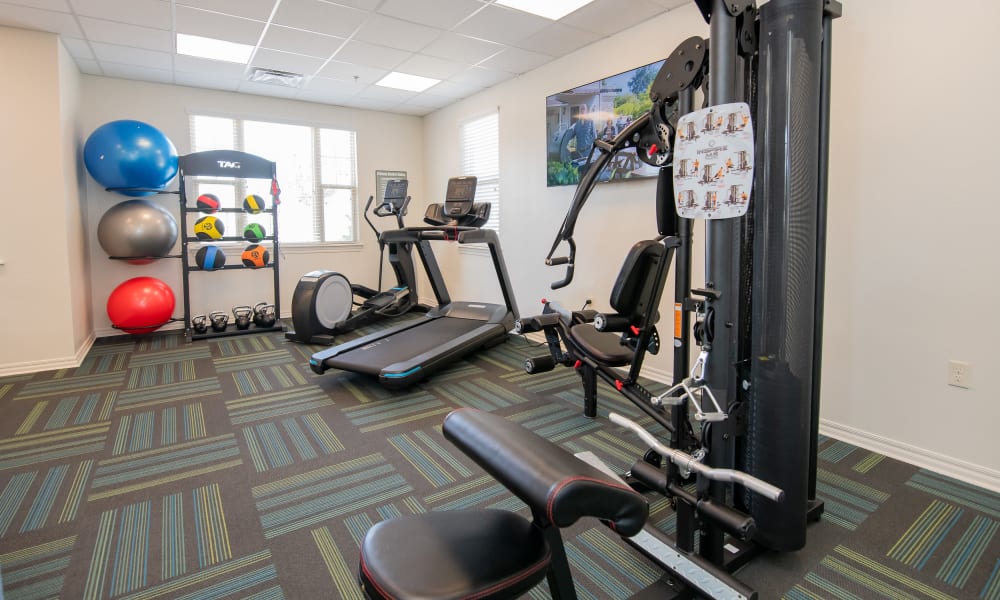 Fitness Center at Cross Timber in Oklahoma City, Oklahoma