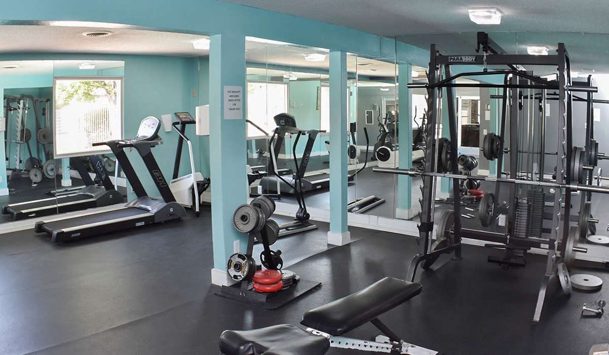 Fitness center at Village of the Pines in Reno, Nevada