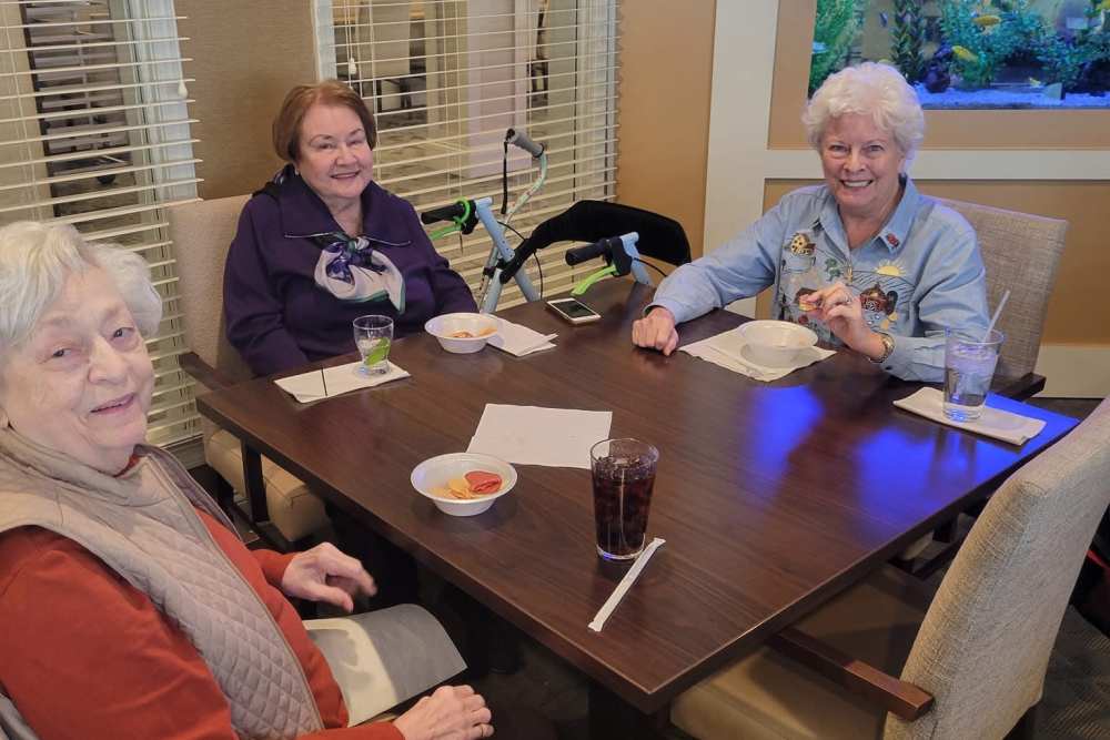 Residents of Legacy Living Fishers in Fishers,Indiana