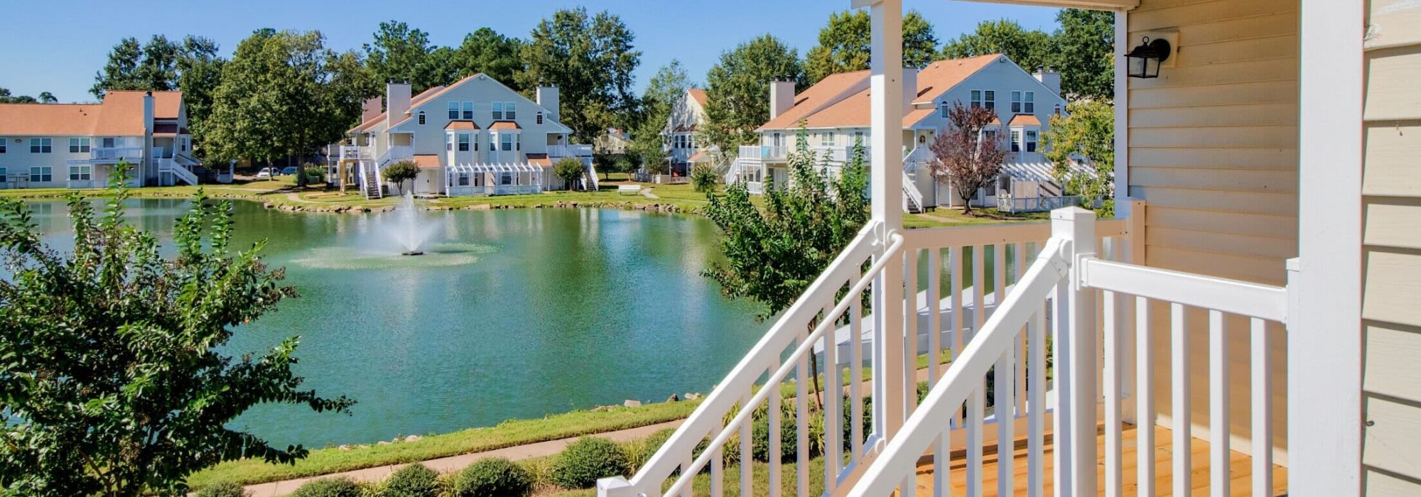 the community open space at Clark-Whitehill Enterprises, Inc. in Virginia Beach, Virginia