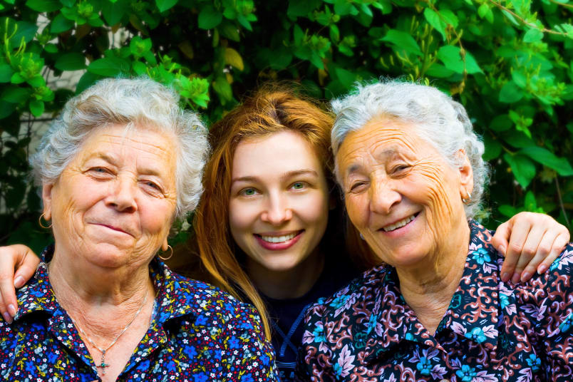Our community at the senior living facility in Petaluma