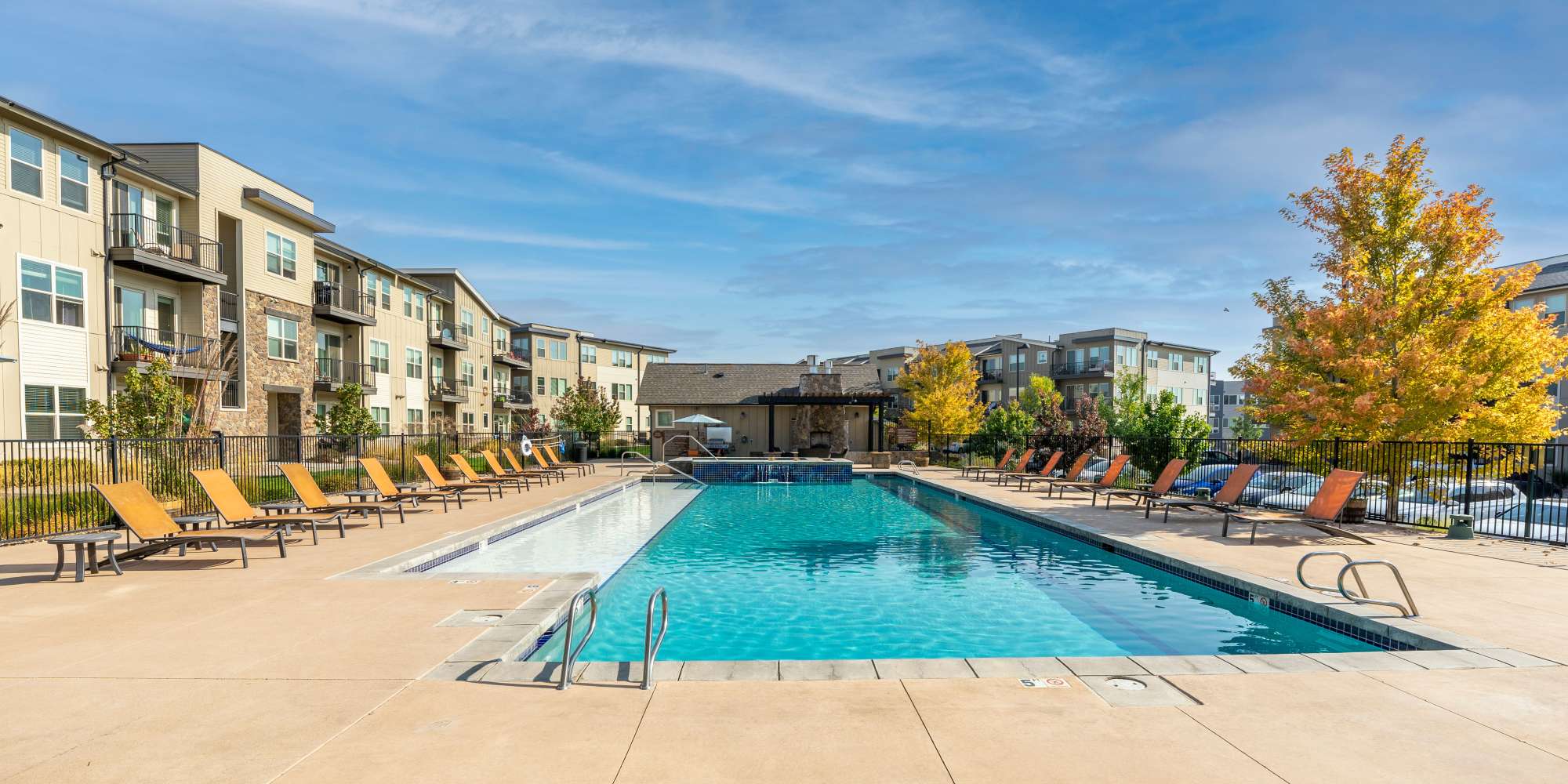 Comfortable apartments at North Main at Steel Ranch in Louisville, Colorado