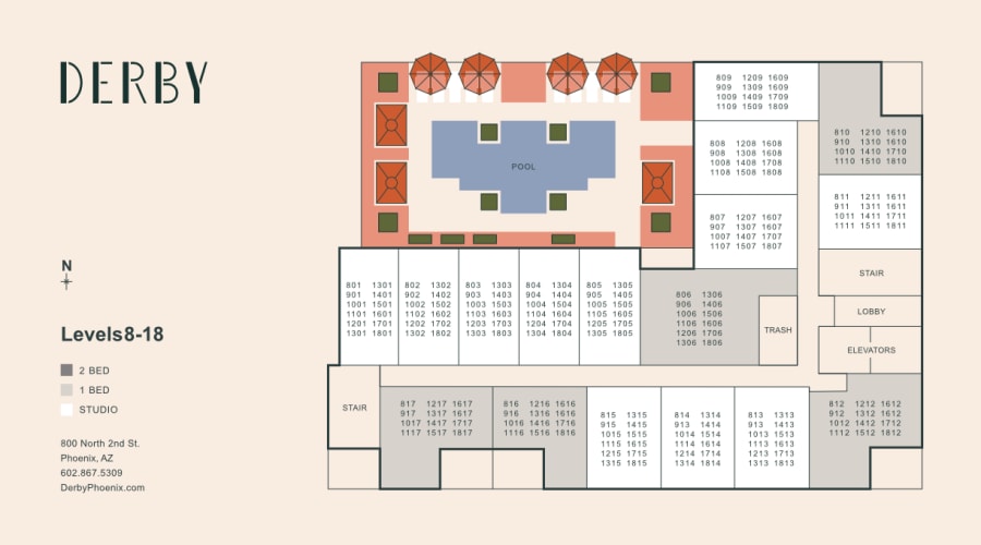 Derby site plan