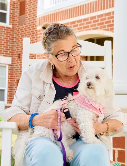 Near the entrance of Harmony at Laurel in Laurel, Maryland