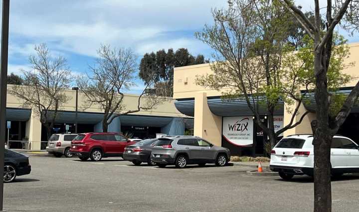 Commercial exterior parking in Sonoma County