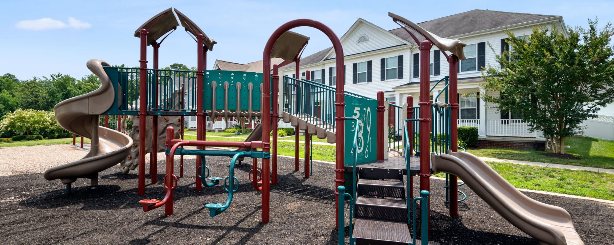 A playground at Lovell Cove in Patuxent River, Maryland