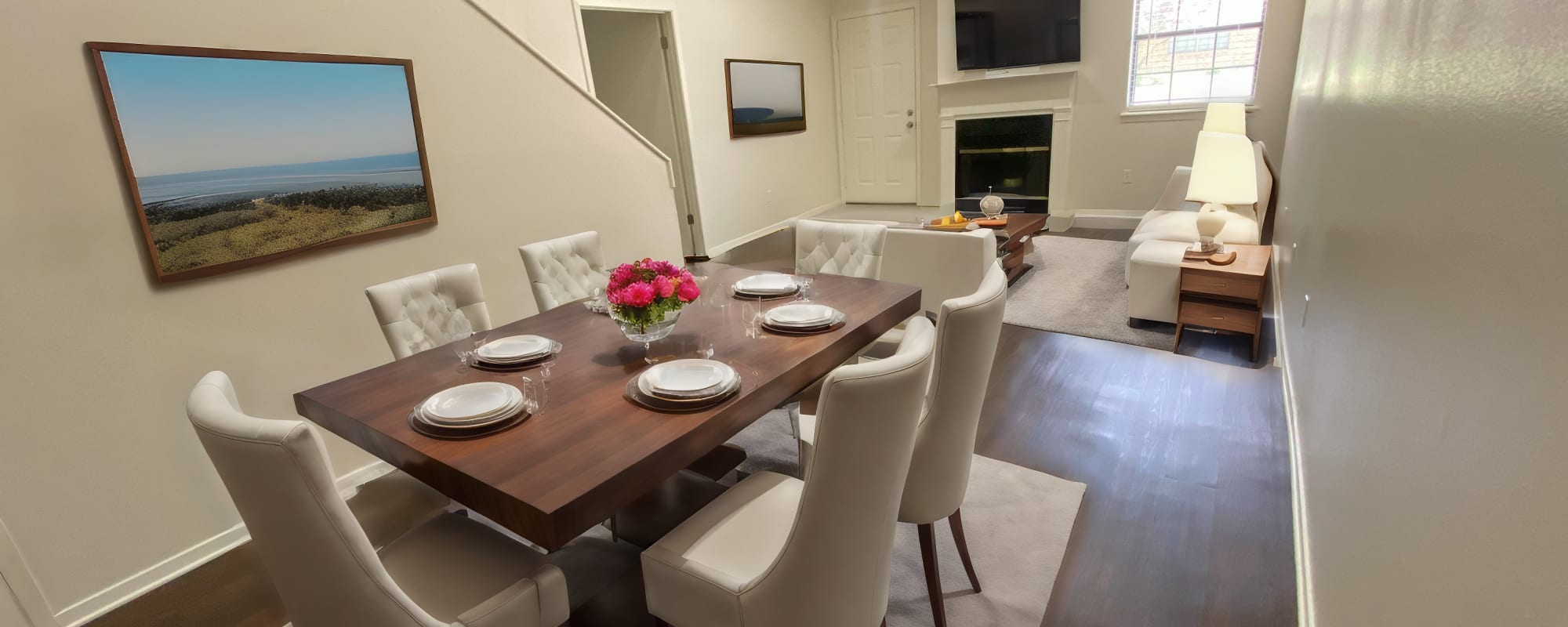 dining area at The Arbors in Shreveport, Louisiana