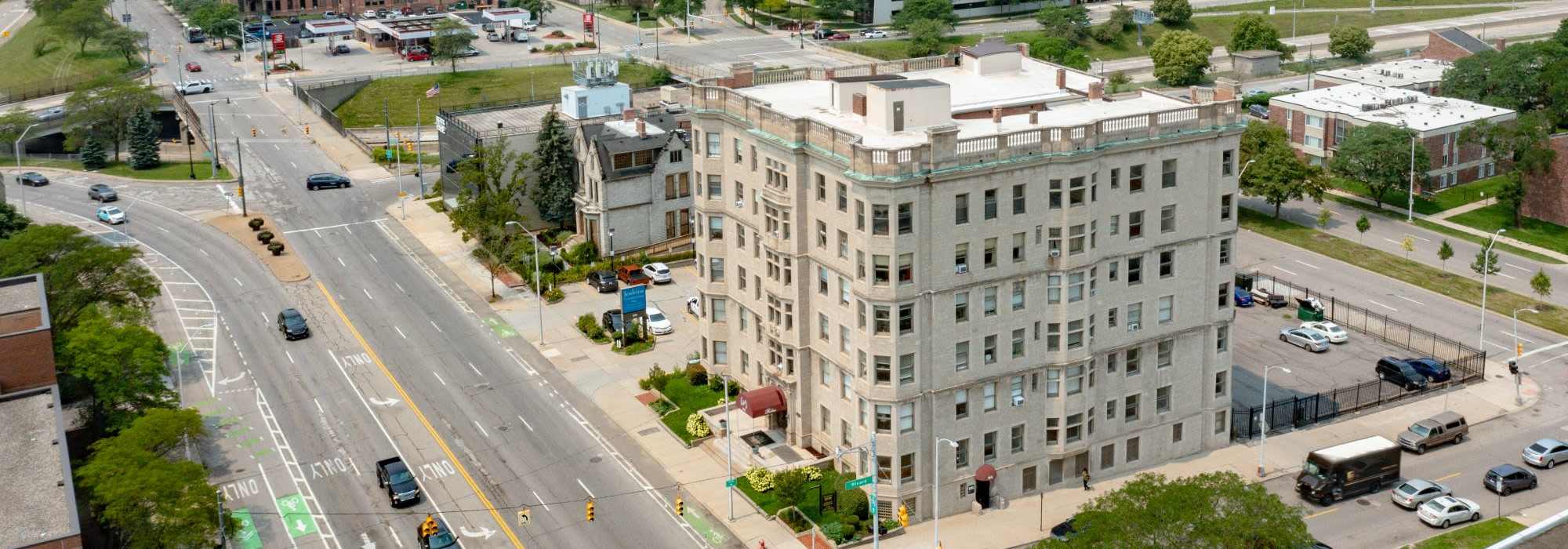 East Riverfront neighborhood in Detroit,