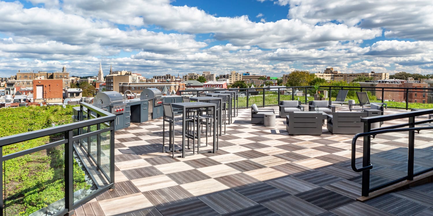 AdMo Heights outdoor patio in Washington, District of Columbia