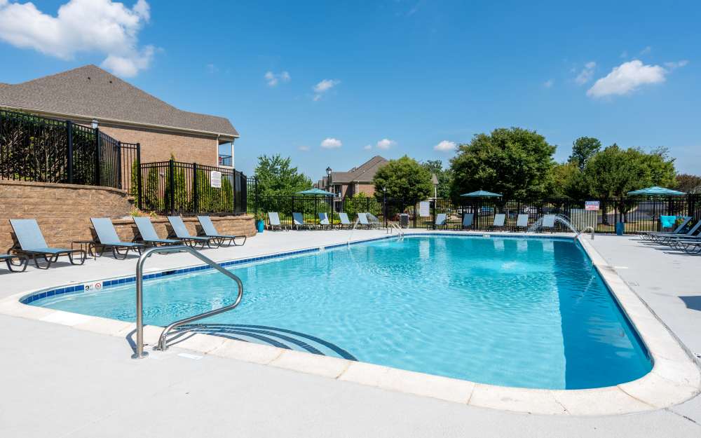 Swimming pool at Blankenbaker Crossings in Louisville, Kentucky