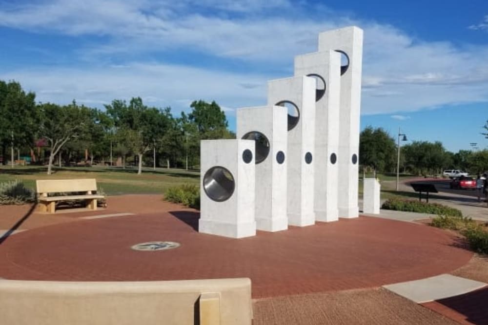 Community park near Merrill Gardens at Anthem in Anthem, Arizona