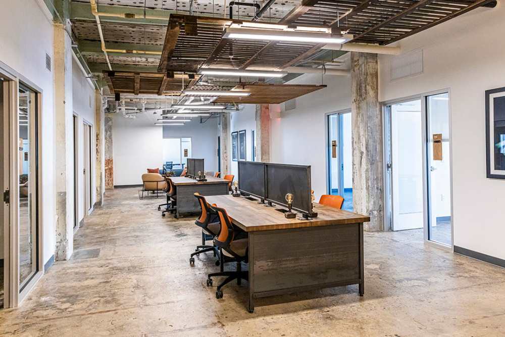 Coworking membership space at Workhouse at Union Terminal in Jacksonville, Florida