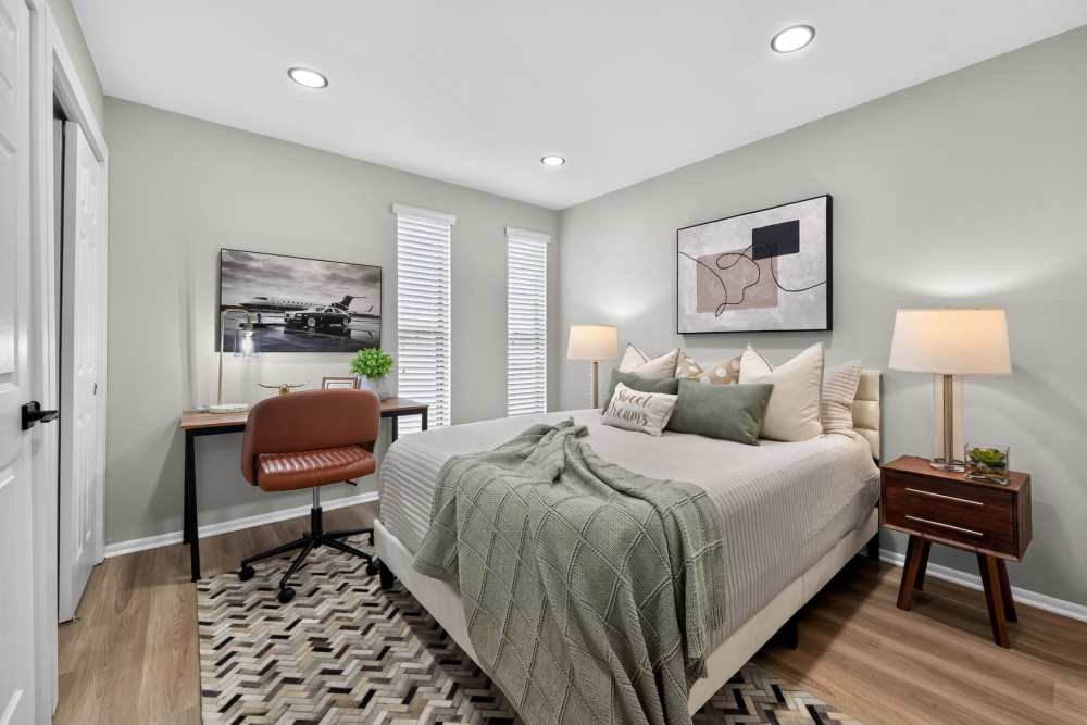Bedroom at The Woods at Ambler, an Eagle Rock Community in Ambler. PA