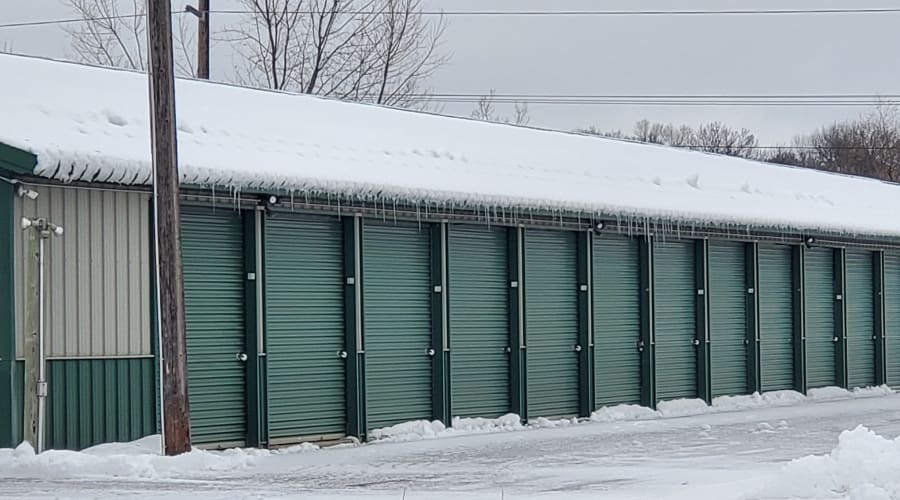 Exterior of outdoor units at KO Storage of Alexandria - North in Alexandria, Minnesota