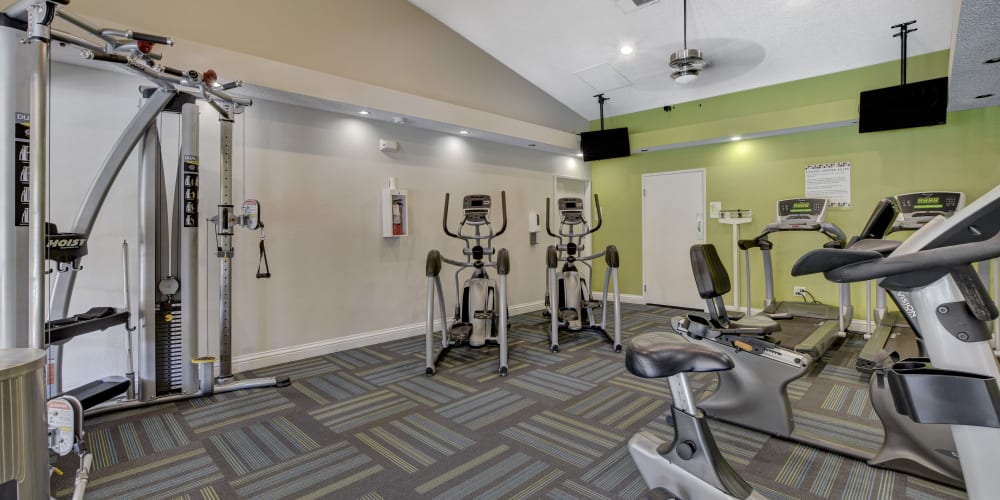 Fitness center at Invitational Apartments in Henderson, Nevada