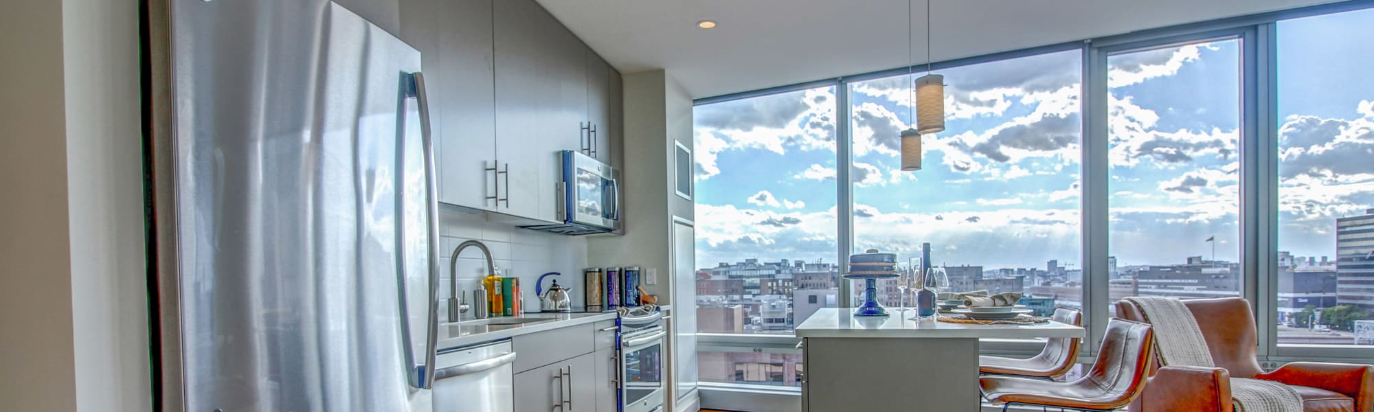 apartment features at The Benjamin