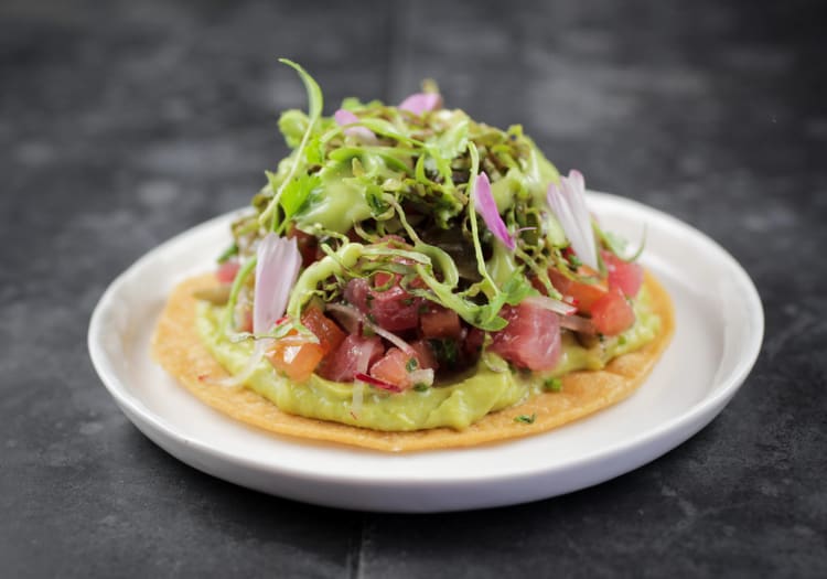Meal on a plate at Kirkwood Orange in Orange, California