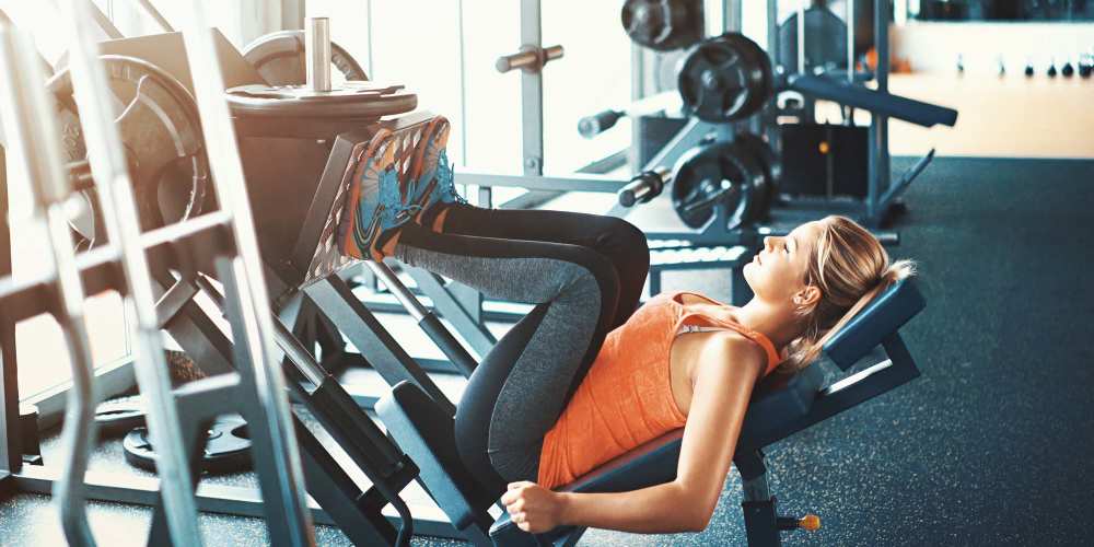 Fitness center at Hamlet Quail Crossing in Wake Forest. NC