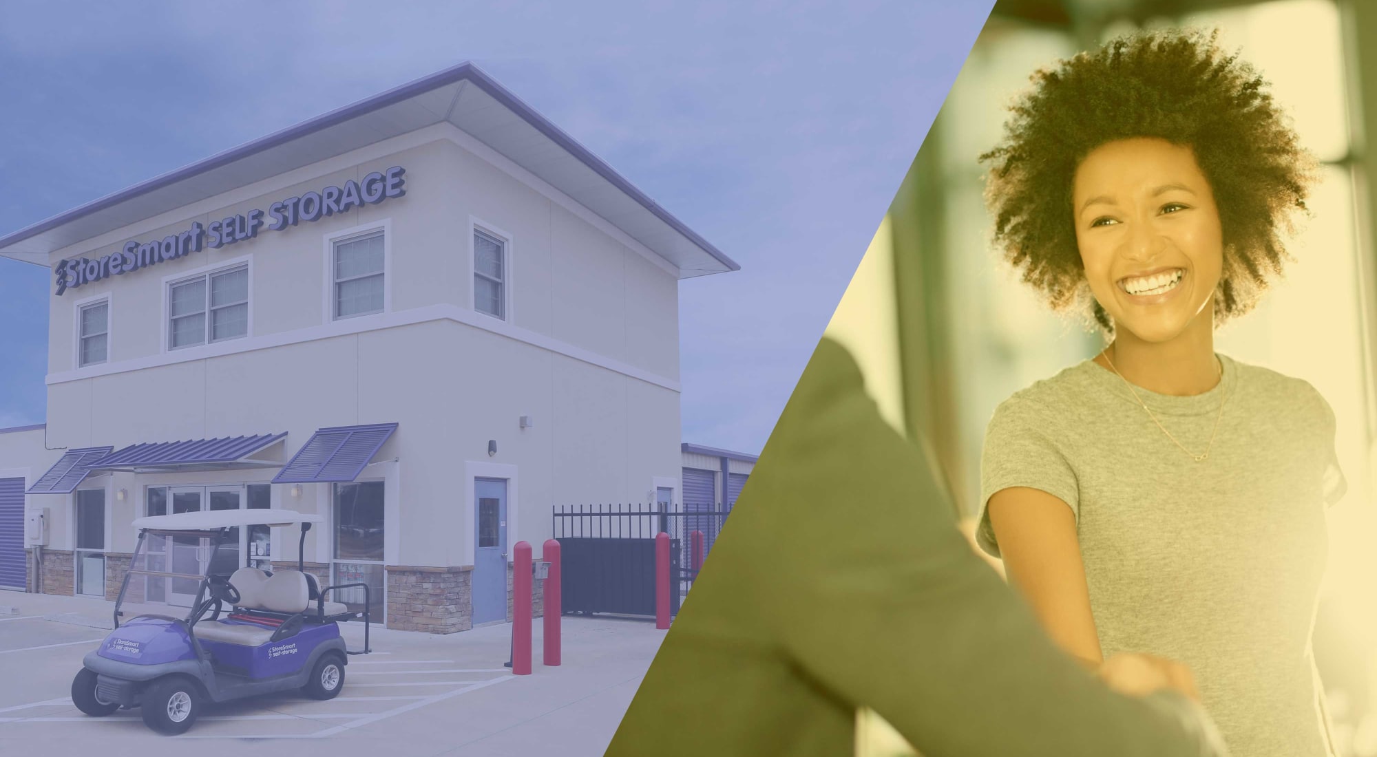 Self storage at StoreSmart Self-Storage in Warner Robins, Georgia