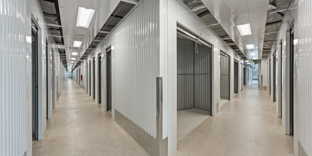 Indoor climate controlled units at StorQuest Express Self Service Storage in Gilbert, Arizona