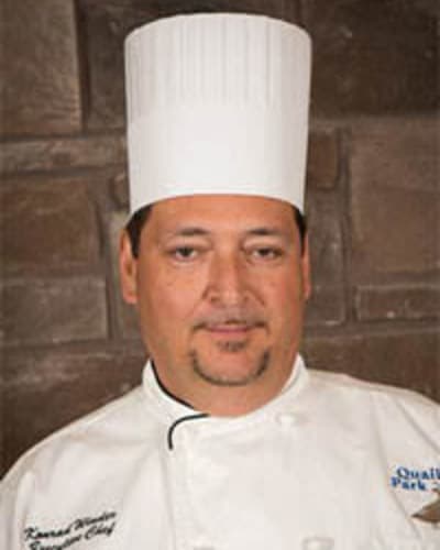 Konrad Winder, Director of Signature Dining at Quail Park at Browns Point in Tacoma, Washington