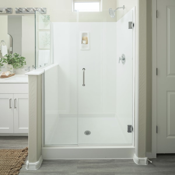 Luxury shower at TerraLane at Park McDowell in Phoenix, Arizona