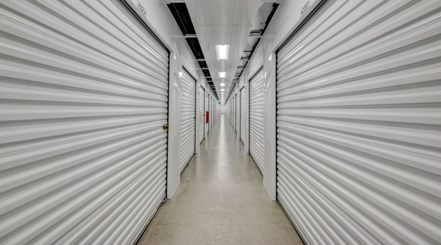 Inside Storage Units at First Rate Storage
