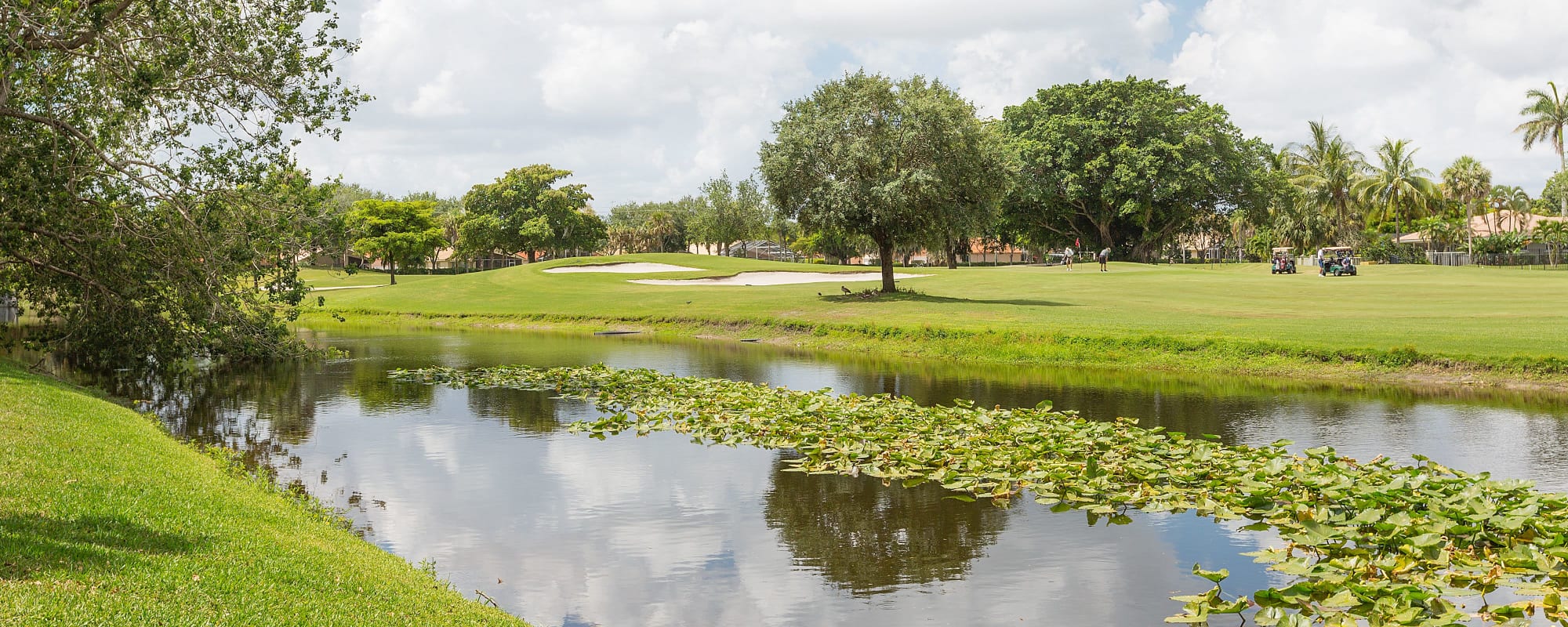 Neighborhood of Indian Hills Apartments in Boynton Beach, Florida