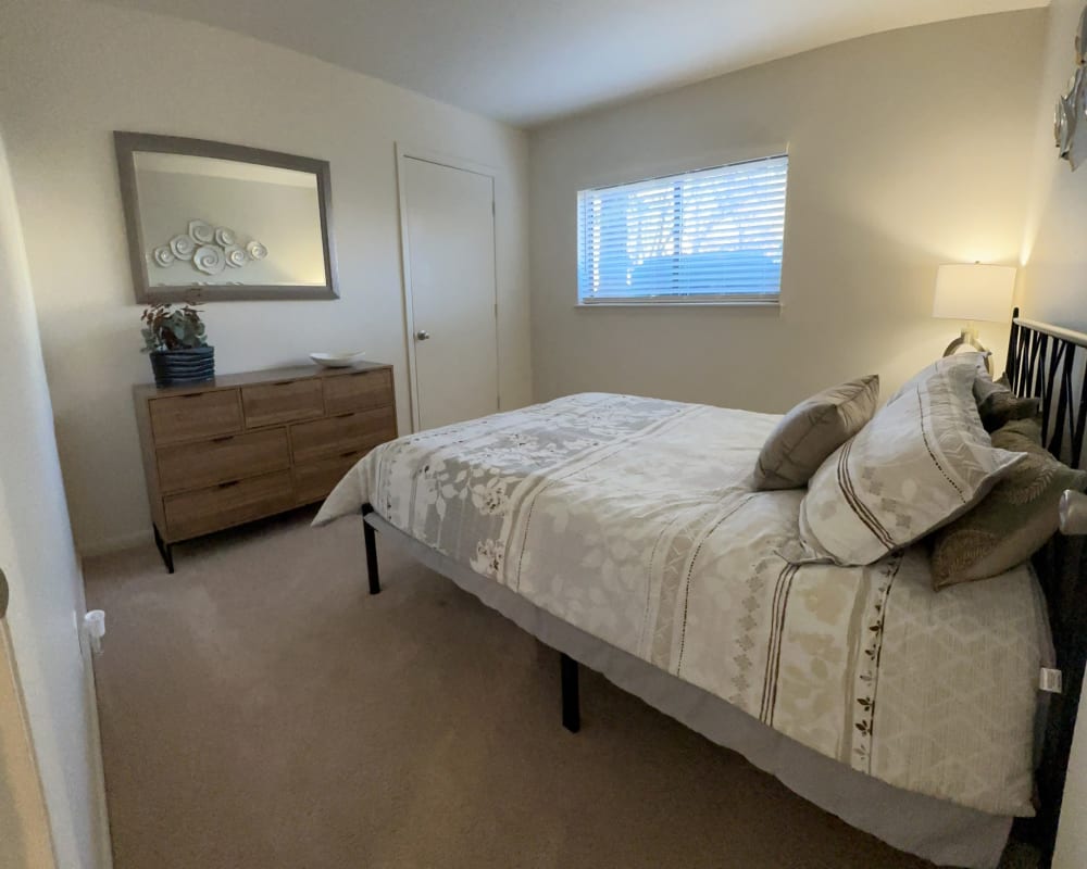 Wonderful master bedroom at Hickory Woods Apartments in Roanoke, Virginia