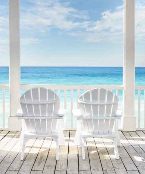 Ocean views at Artisan Living North Beach in Santa Rosa Beach, Florida