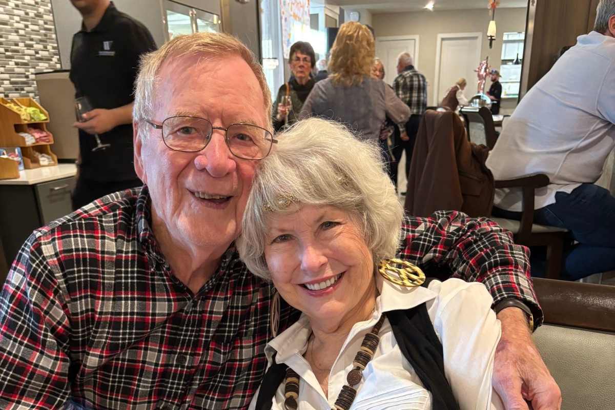 Couple enjoying the lifestyle at Watermere at Flower Mound in Flower Mound, Texas