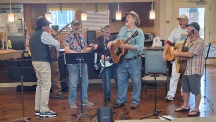 Harvester Place Memory Care Resident Gets His Old Band Together Again