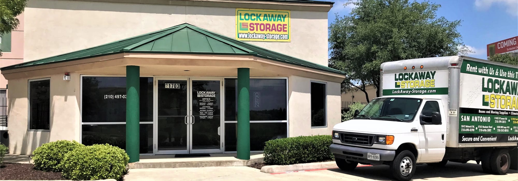 Self storage at Lockaway Storage in San Antonio Texas