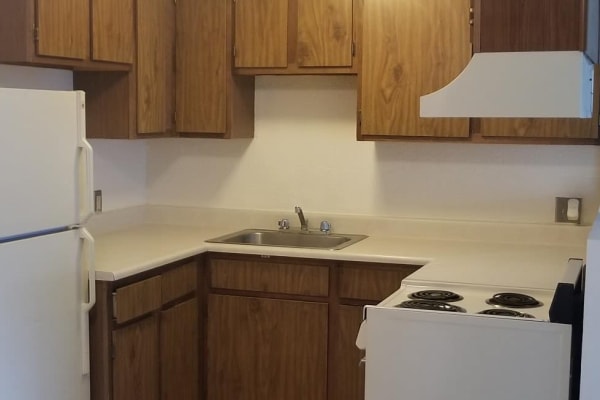 Kitchen layout at Tamarin Square in Durango, Colorado