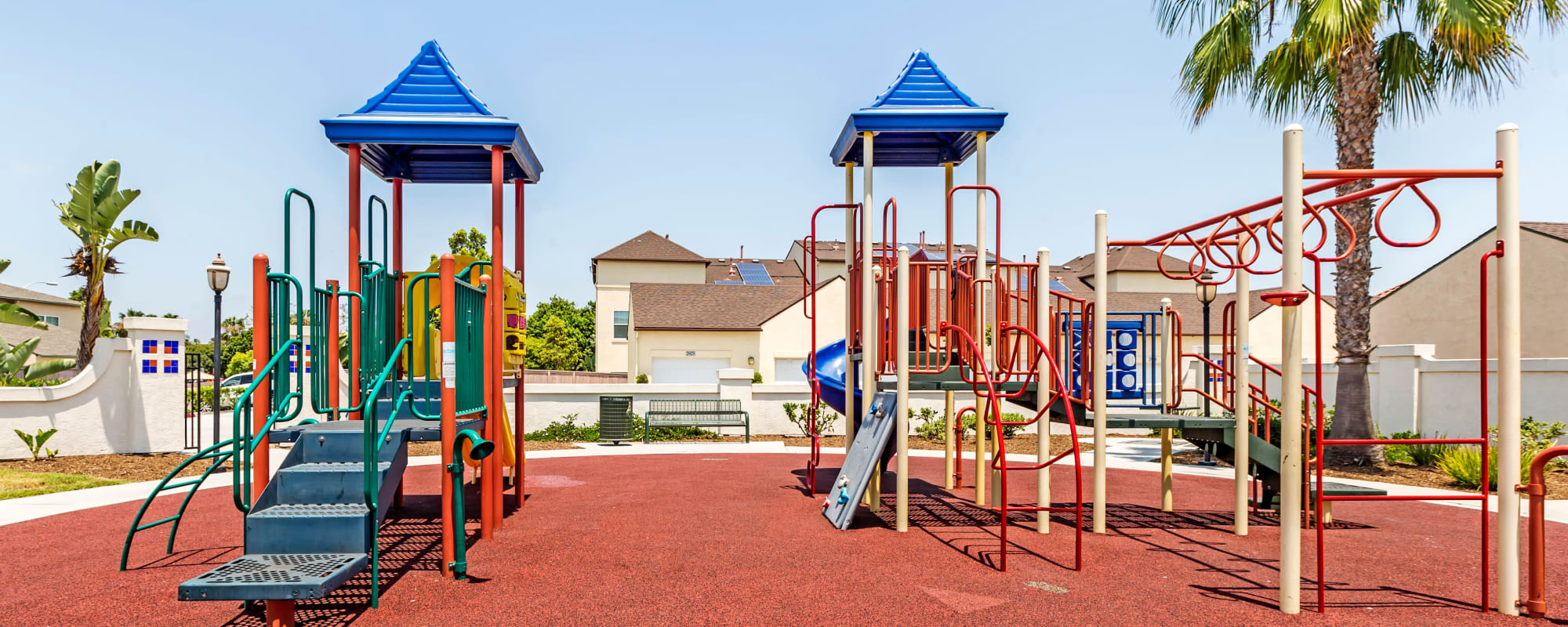 A playground at Gateway Village in San Diego, California