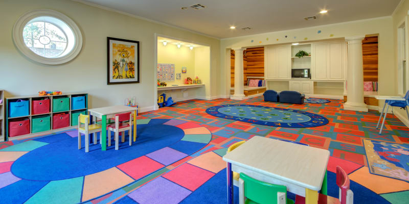 A classroom for children near Thomason Park in Quantico, Virginia