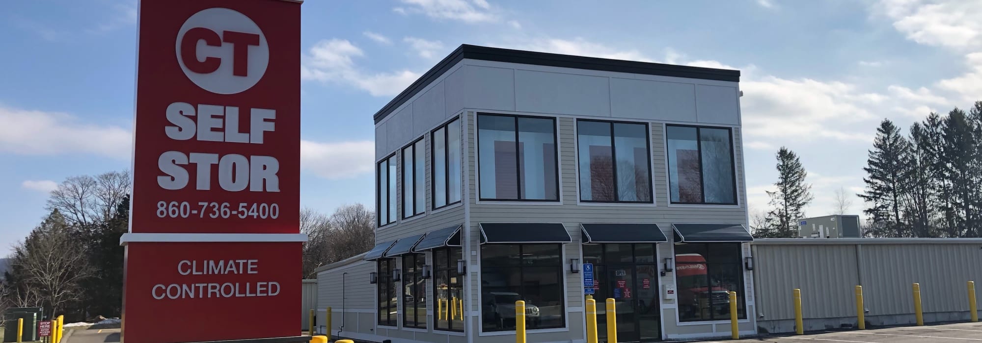 Self storage at CT SELF STOR in Southington, Connecticut