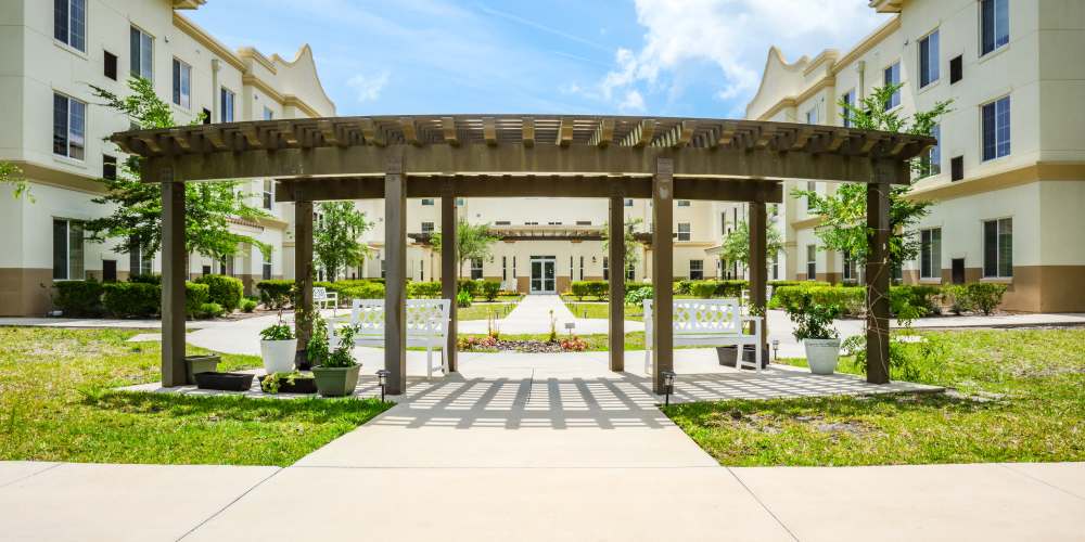 Courtyard at The Barclay at St. Augustine in St. Augustine, Florida