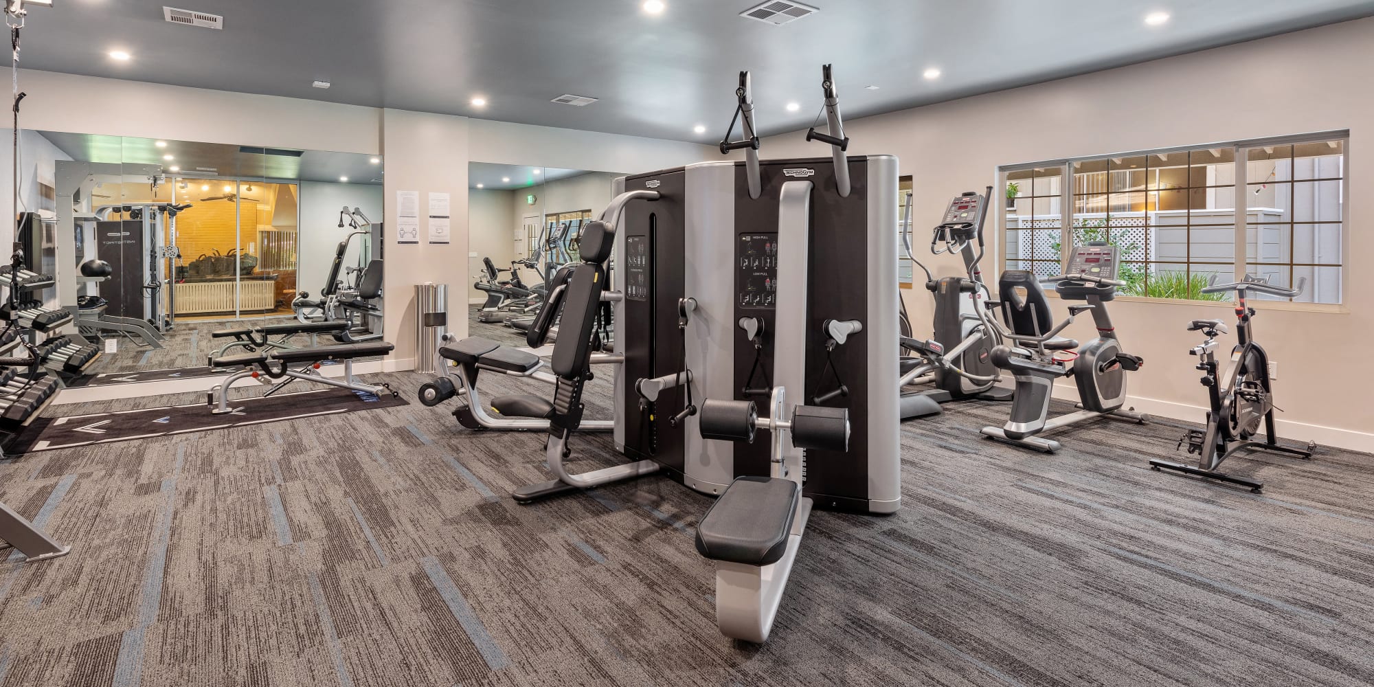 Gym at Shadow Oaks Apartment Homes in Cupertino, California