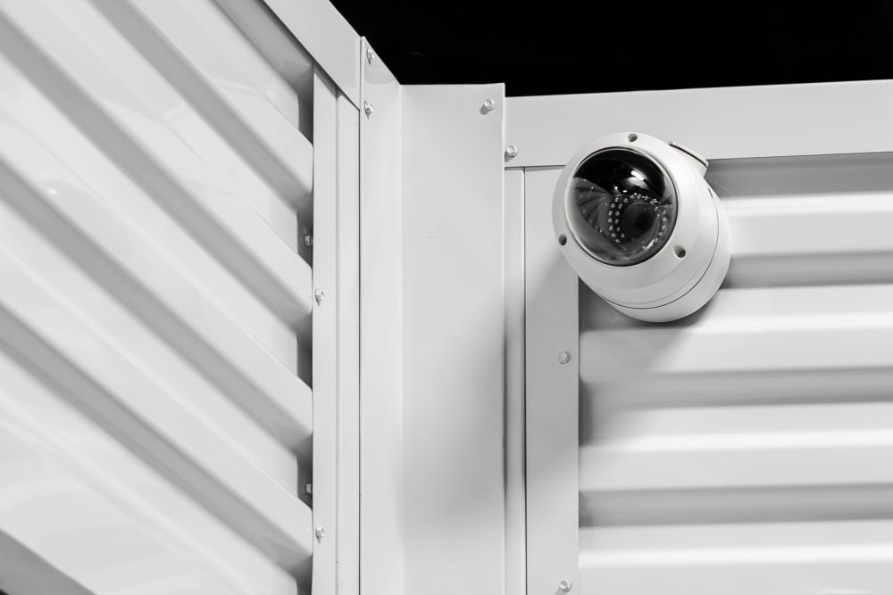 Security camera at Mill Plain Heated Storage in Vancouver, Washington