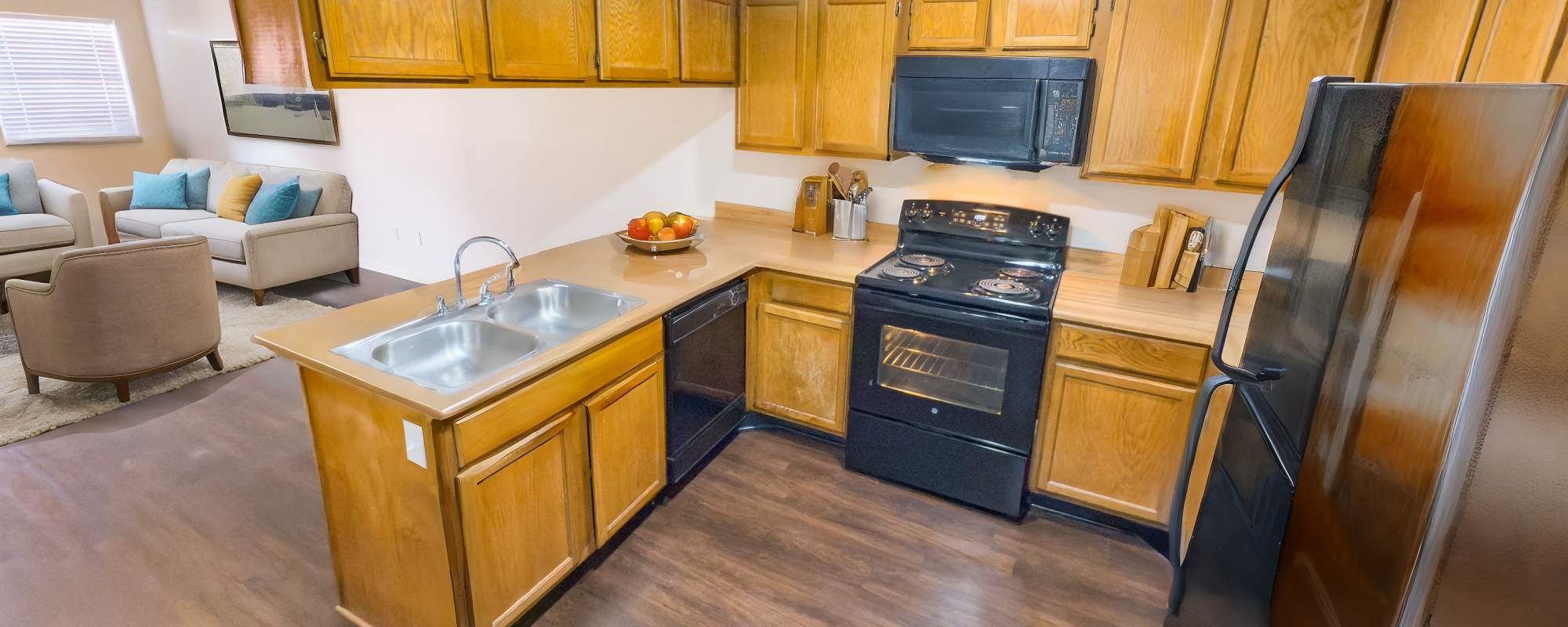 kitchen at The Arbors in Shreveport, Louisiana