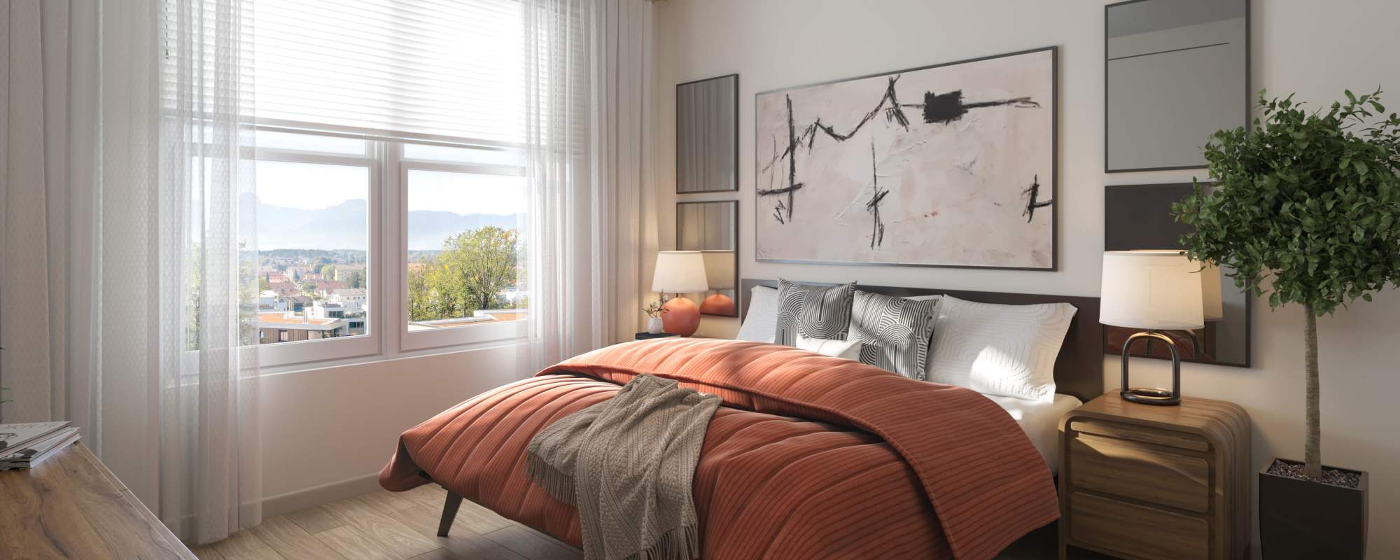 bedroom at The Heights at Picardy in Baton Rouge, Louisiana