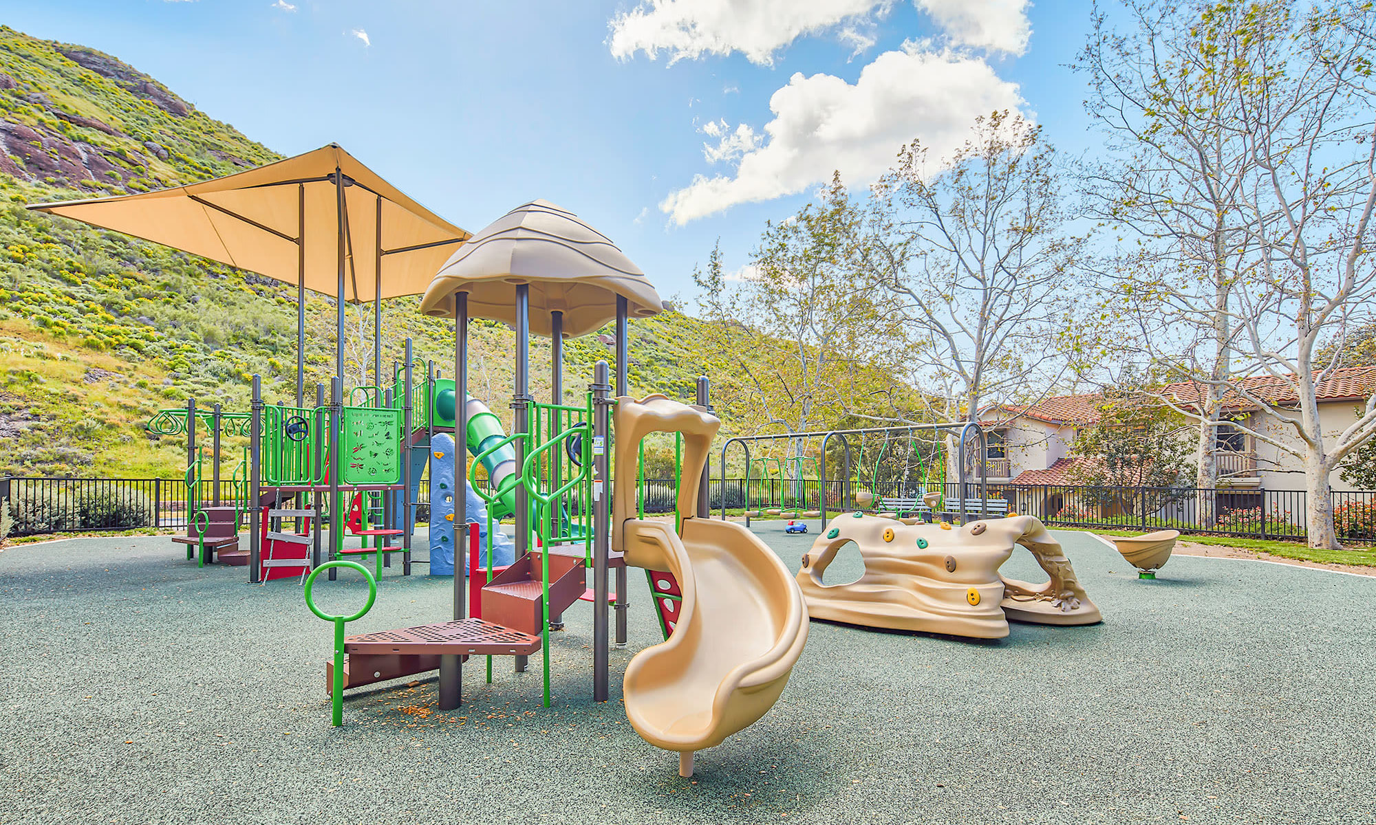 Onsite children's playground at Mission Hills in Camarillo, California