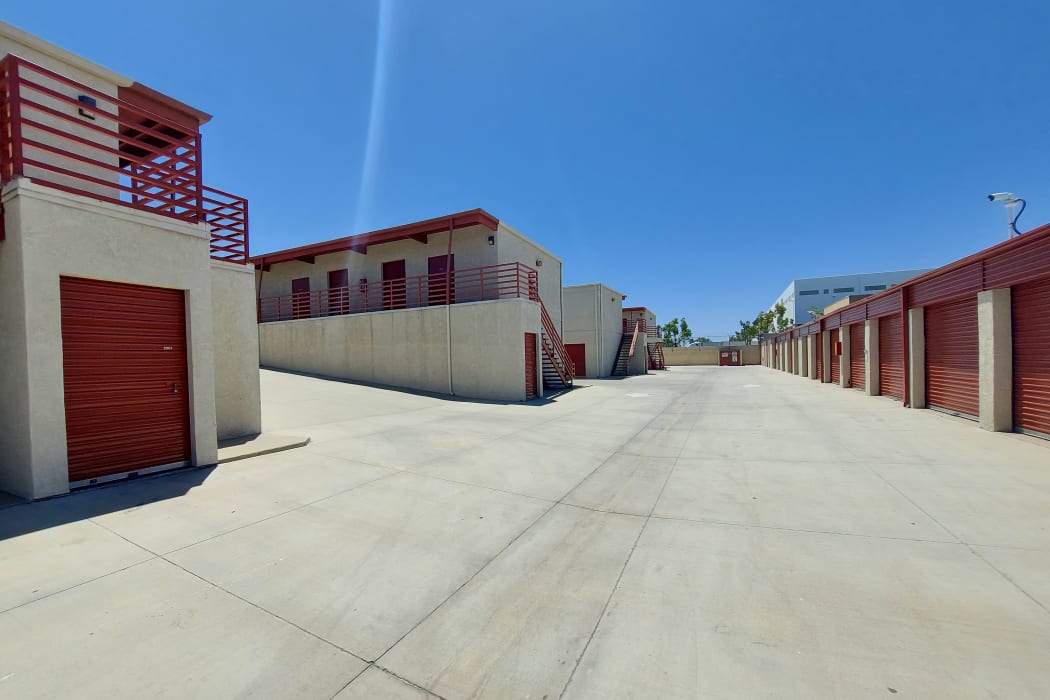 outdoor units at Gilbert Self Storage in Fullerton, California