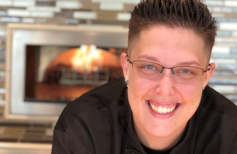 Chef Kelly Gordon at Campus Commons Senior Living in Sacramento, California