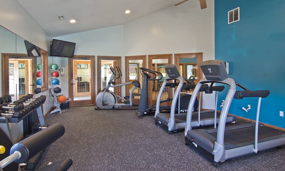 Fitness Center at The Summit at Ridgewood in Fort Wayne, Indiana
