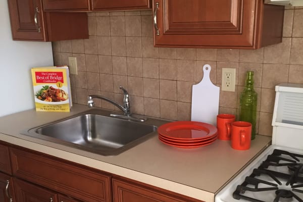 Beautiful kitchen at Lalor Gardens in Hamilton, NJ